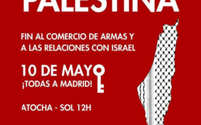 ¡MUÉvete por palestina! este 10 de mayo Todas a Madrid para exigir el fin de cualquier relación con Israel