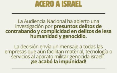 La Audiencia Nacional imputa al presidente de Sidenor por exportaciones ilegales de acero a una empresa militar israelí utilizado para fabricar armas